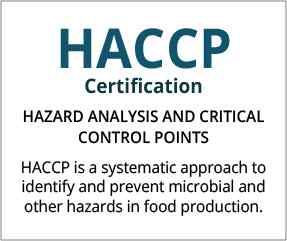HACCP Certification Czech Republic